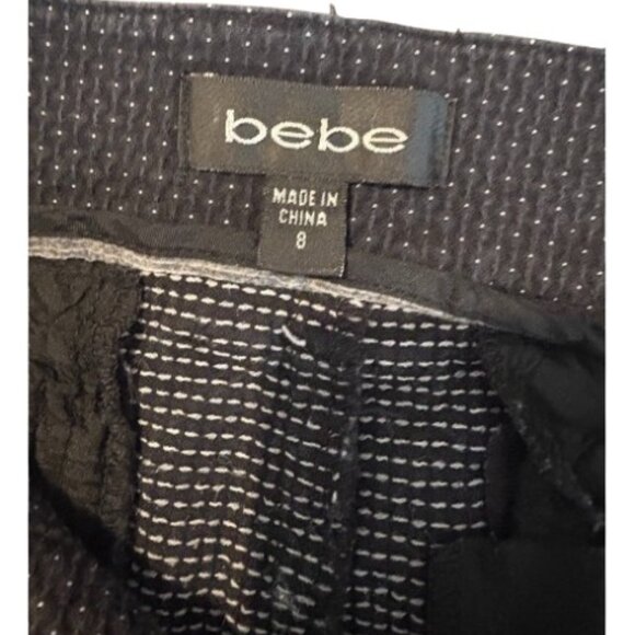 Vintage Bebe Black Polka Dot shorts - Picture 2 of 5